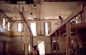 Interrior, During Renovation