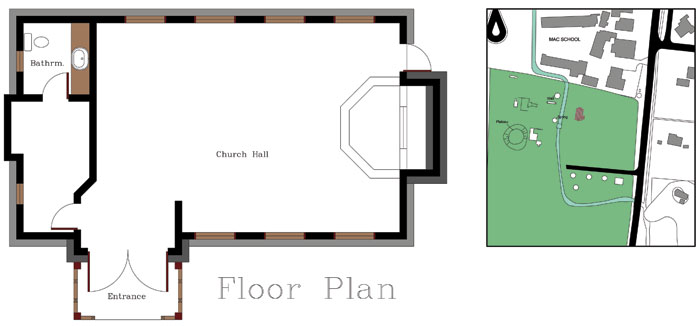 Floor Plan and Site Plan