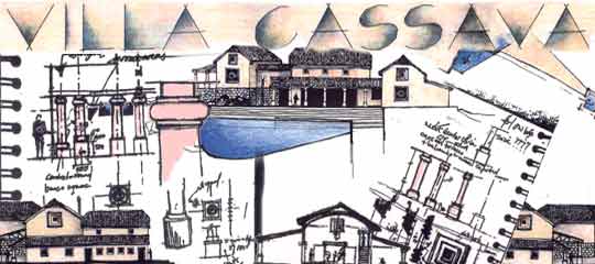 Sketches for a villa in Plum Bay